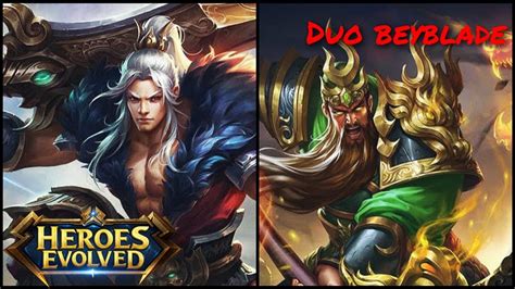 Heroes Evolved Cao Cao E Guan Yu Duo Beyblade YouTube