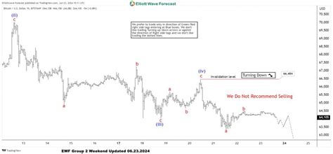 Btcusd Elliott Wave Forecasting The Decline Toward New Lows