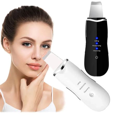 Máquina de limpieza Facial profunda ultrasónica LIMPIADOR EXFOLIANTE