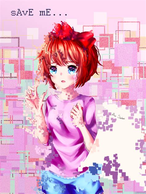 Best Girl Sayori Speedpaint By Chiito Chan On Deviantart