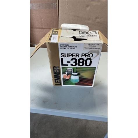 Lemmer Super Pro L 380 Spray Gun Working