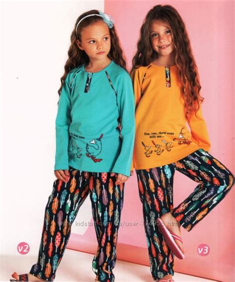 Байкові піжами для дівчат, 650 грн. - Kidstaff | №33687648