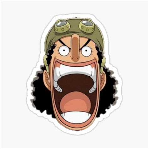 Usopp One Piece 1 Sticker For Sale By Salgado99 Redbubble