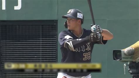 来田涼斗が反撃の一打。好走塁で3塁を陥れる スポーツナビ