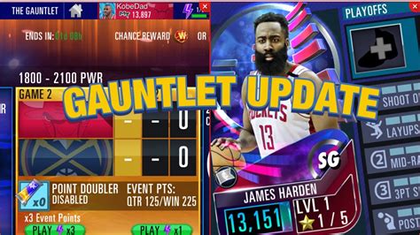 Gauntlet Update Nba K Mobile Playoffs Event Youtube