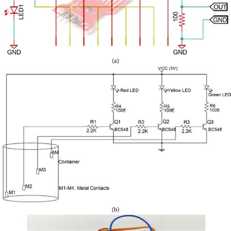 Functional Assembly Of The Water Level Sensor With The Arduino Device