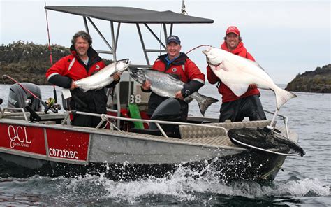 Salmon Halibut Fishing B C Queen Charlotte Lodge Haida Gwaii