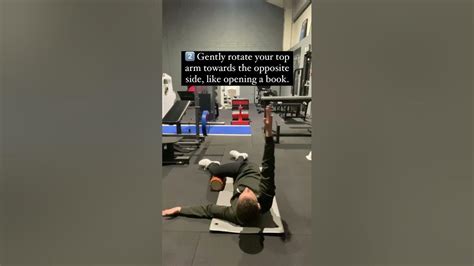 Thoracic Mobility Open Book Stretch Youtube