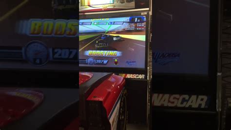 Item 7076 Nascar Racing Arcade Game Youtube