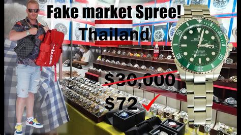 Fake Market Spree Thailand Buying Fake Rolex Louis Vuitton GIVE AWAY