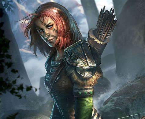 Aela The Huntress Skyrim Elder Scrolls Character Profile