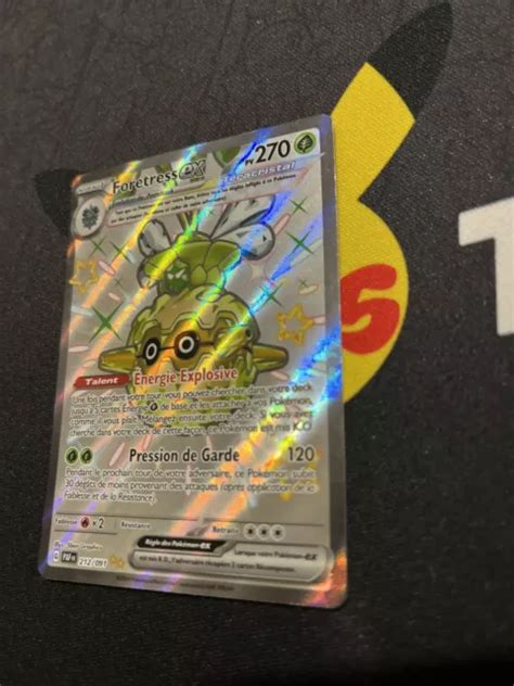 Carte Pok Mon Shiny Full Art Foretress Ex Destin Es De