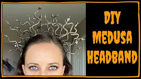 Homemade Medusa Costume Headpiece