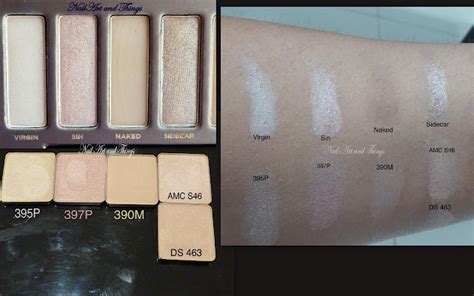 NailArt And Things Naked Palette Dupe From Inglot