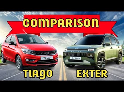 Hyundai Exter Vs Tata Tiago 2023 Tata Tiago Hatchback Vs Hyundai Exter