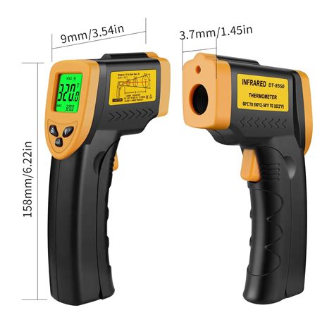 DT 8550 Portable Non Contact Digital IR Infrared Thermometer Handheld