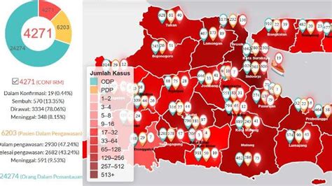 Update Virus Corona Di Surabaya Dan Jatim Kamis Mei Sembuh