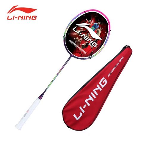 Li Ning 2018 Windstorm 72 Light Badminton Racket Purple Pink AYPM198