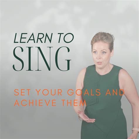 Learn To Sing — Lisa Moffat