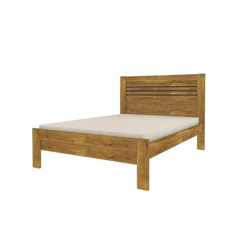 Cama Casal Safira Tcil Móveis Ipê Rustic Pão de Açúcar