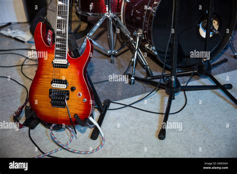 Rock Band Instruments Stock Photos & Rock Band Instruments Stock Images ...