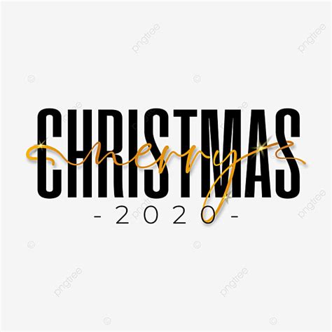 Merry Christmas Typography Vector Hd Images Modern Typography Merry