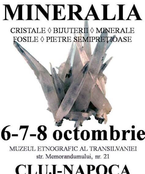 Expozi Ia Mineralia La Muzeul Etnografic Al Transilvaniei