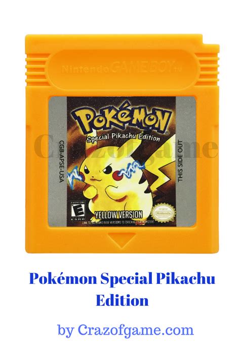 Pokemon Yellow Gameboy Color GBC - Video Game, Game Accessories