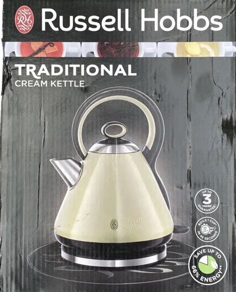 Russell Hobbs Traditional Electric Kettle Litres Kw Rapid