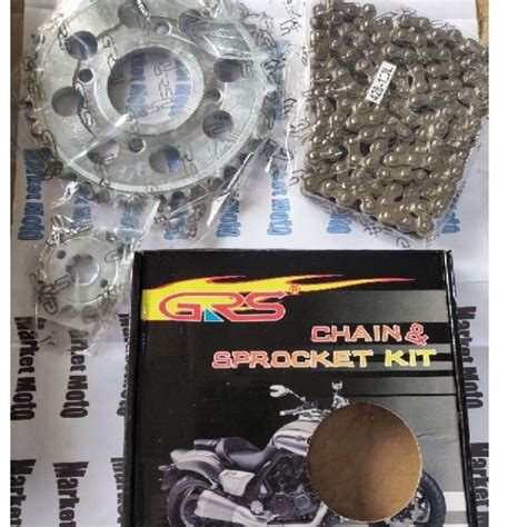 Honda Tmx Chain And Sprocket Chainset Shopee Philippines