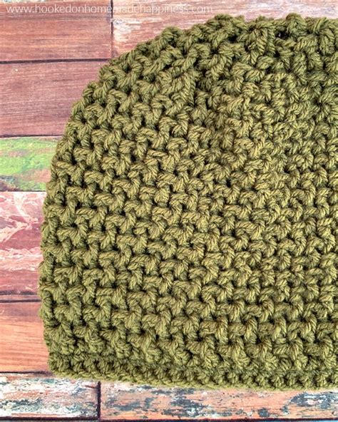 Evergreen Beanie Crochet Pattern Cal For A Cause Hooked On Homemade