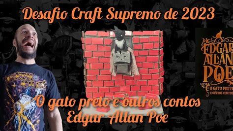 DESAFIO CRAFT SUPREMO De 2023 O GATO PRETO E OUTROS CONTOS De EDGAR