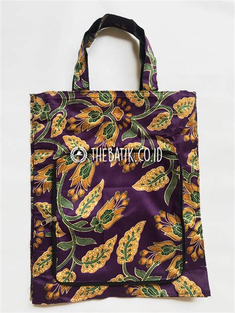 Jual Tas Map Dokumen Souvenir Kantor Model Tas Lipat Batik Premium