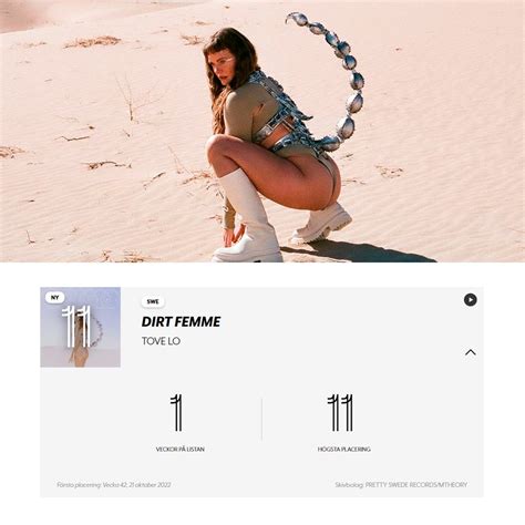 Tove Lo Brasil on Twitter Tove Lo estreou o álbum Dirt Femme na