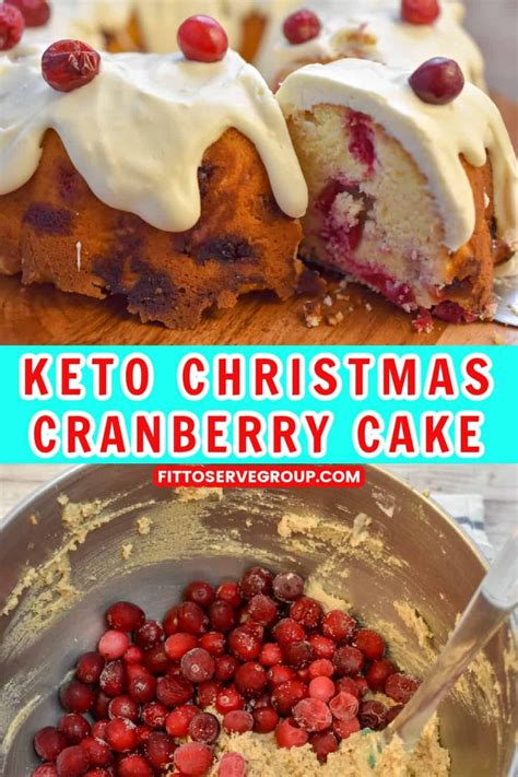 This Keto Cranberry Cake Is A Holiday Showstopper Its A Buttery Keto