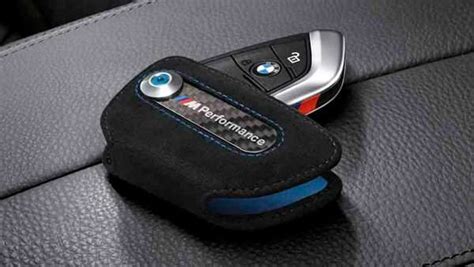 Bmw Schl Sseletui M Performance Alcantara Leder Carbon