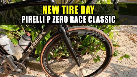 NEW TIRE DAY Pirelli P Zero Race First Impressions YouTube