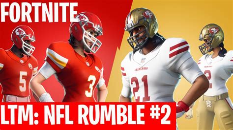 Fortnite Chapter New Ltm Nfl Rumble Gameplay New Ltm Game