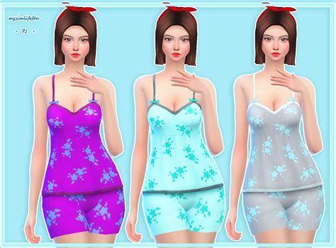 Sims 4 CC S The Best Sleepwear For Women By Simlife