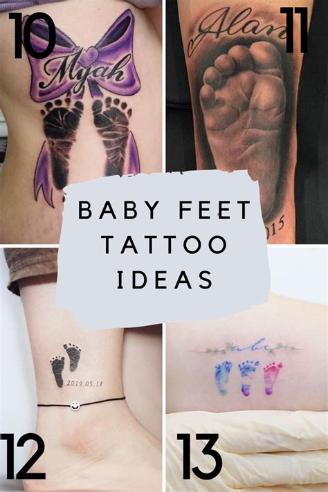 34 Sweet Baby Feet Tattoo Ideas Tattoo Glee