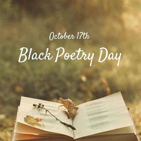 Black Poetry Day Images Pictures Photos