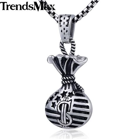 Aliexpress Buy Trendsmax L Stainless Steel Carved Dollar Money