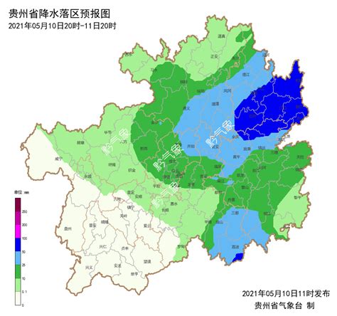 注意！未来三天贵州强对流仍然活跃 降雨也持续天气