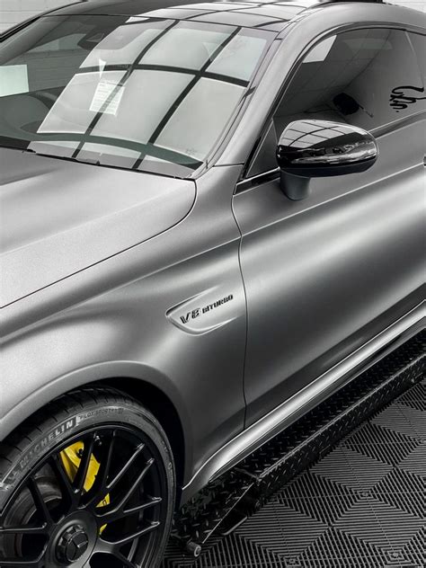 Mercedes C Amg Satin Dark Grey Personal Wrapping Project