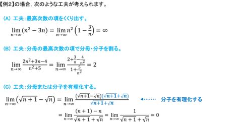 関数と極限 数列の極限について 数学Ⅲ 定期テスト対策サイト