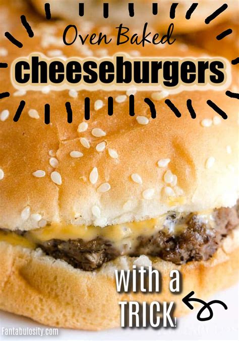 how to cook juicy hamburgers in the oven
