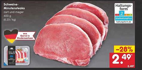 Schweine Minutensteaks Angebot Bei Netto Marken Discount 1Prospekte De