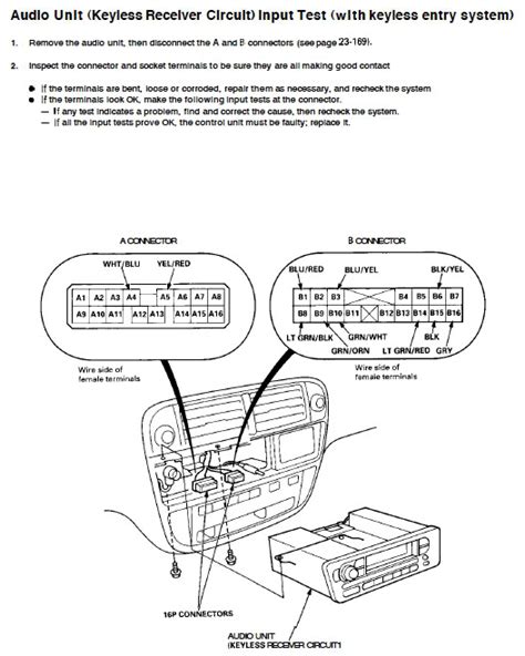 98 Honda Accord Stereo Wiring Diagram For Your Needs