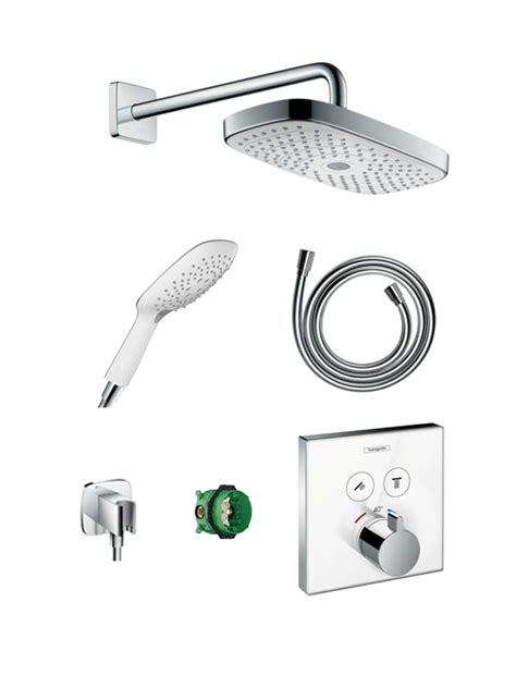 Hansgrohe Showerselect Unterputz Duschsystem Mit Thermostat Und Runder