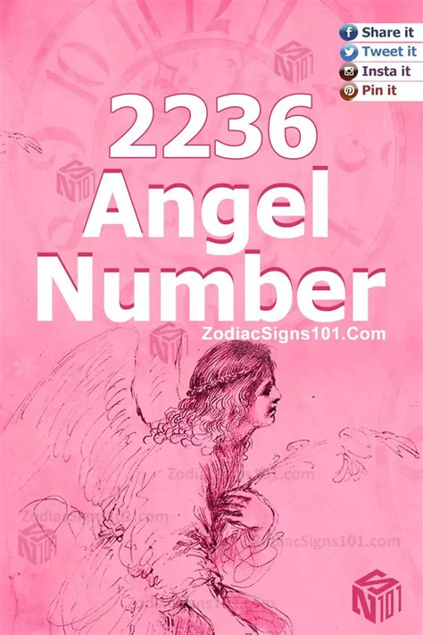 2236 Angel Number Spiritual Meaning And Significance Zodiacsigns101